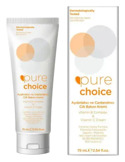 Pure Choice Aydınlatıcı Ve Canlandırıcı Cilt Bakım Kremi
