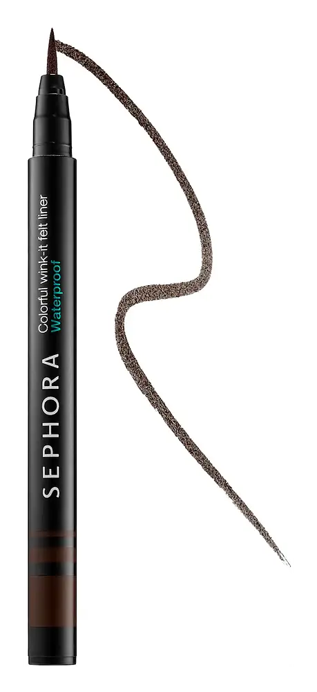 Sephora Collection Colorful Wink-It Felt Tip Liquid Waterproof Eyeliner Cup a Joe