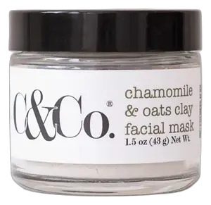 C&Co Handcrafted Skincare Chamomile & Oats Clay Facial Mask