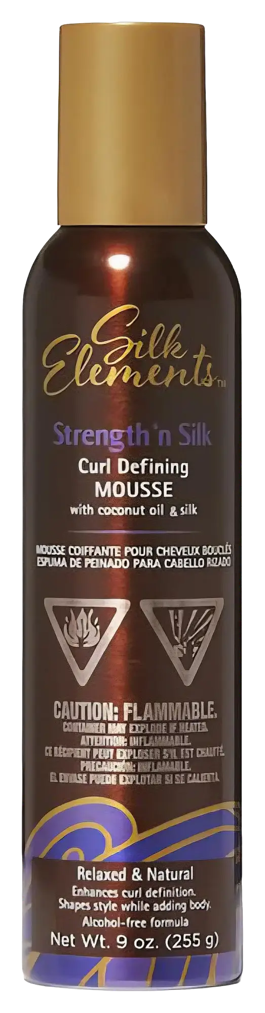 Silk Elements Strength 'N Silk Curl Defining Mousse