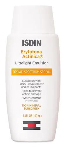 ISDIN Eryfotona Actinica Mineral Sunscreen SPF 50+ Zinc Oxide