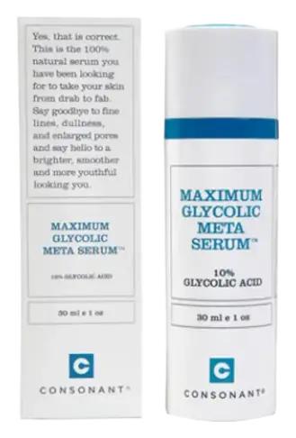 Consonant Skin+Care Maximum Glycolic Meta Serum