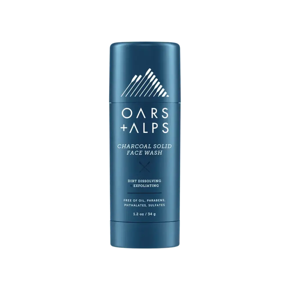 Oars + Alps Charcoal Solid Face Wash