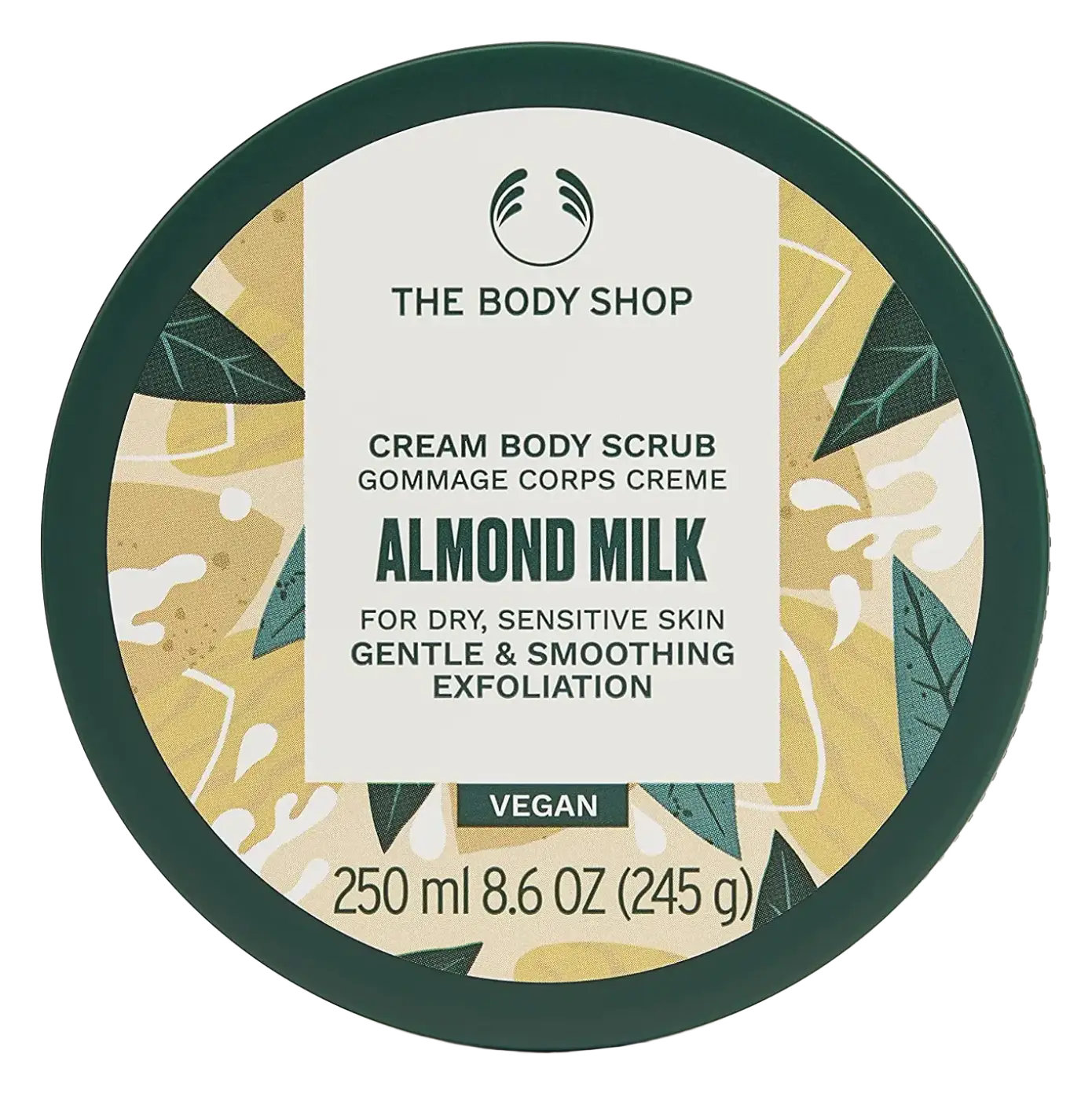 The Body Shop Cream Body Scrub Almond Milk