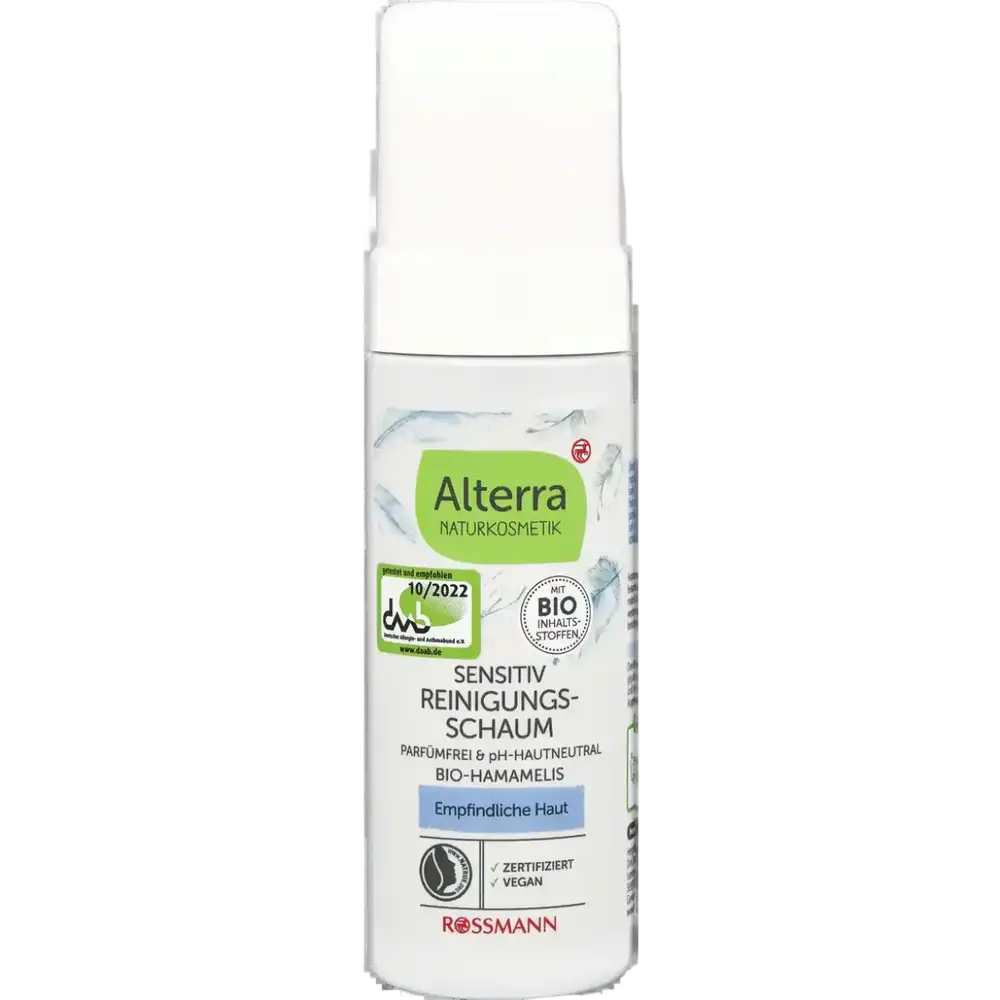 Alterra Naturkosmetik Sensitiv Reinigungsschaum