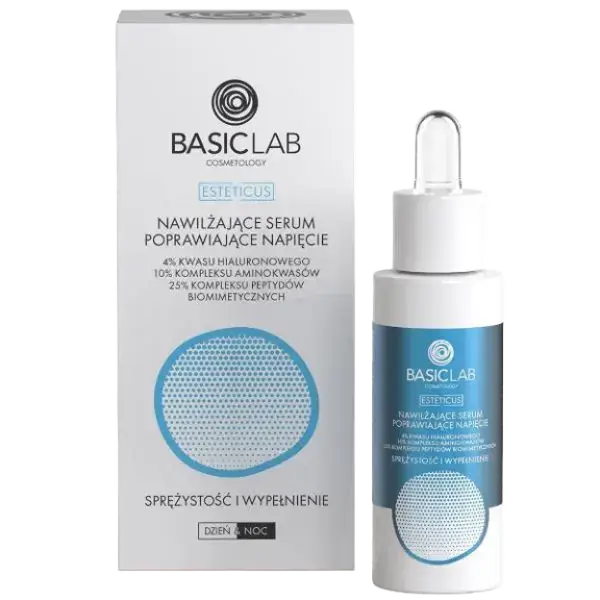BasicLab Esteticus Moisturizing Serum With 3% Hyaluronic Acid
