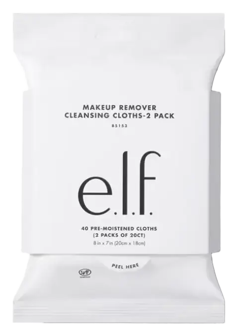 e.l.f. cosmetics Makeup Remover Cleansing Cloths