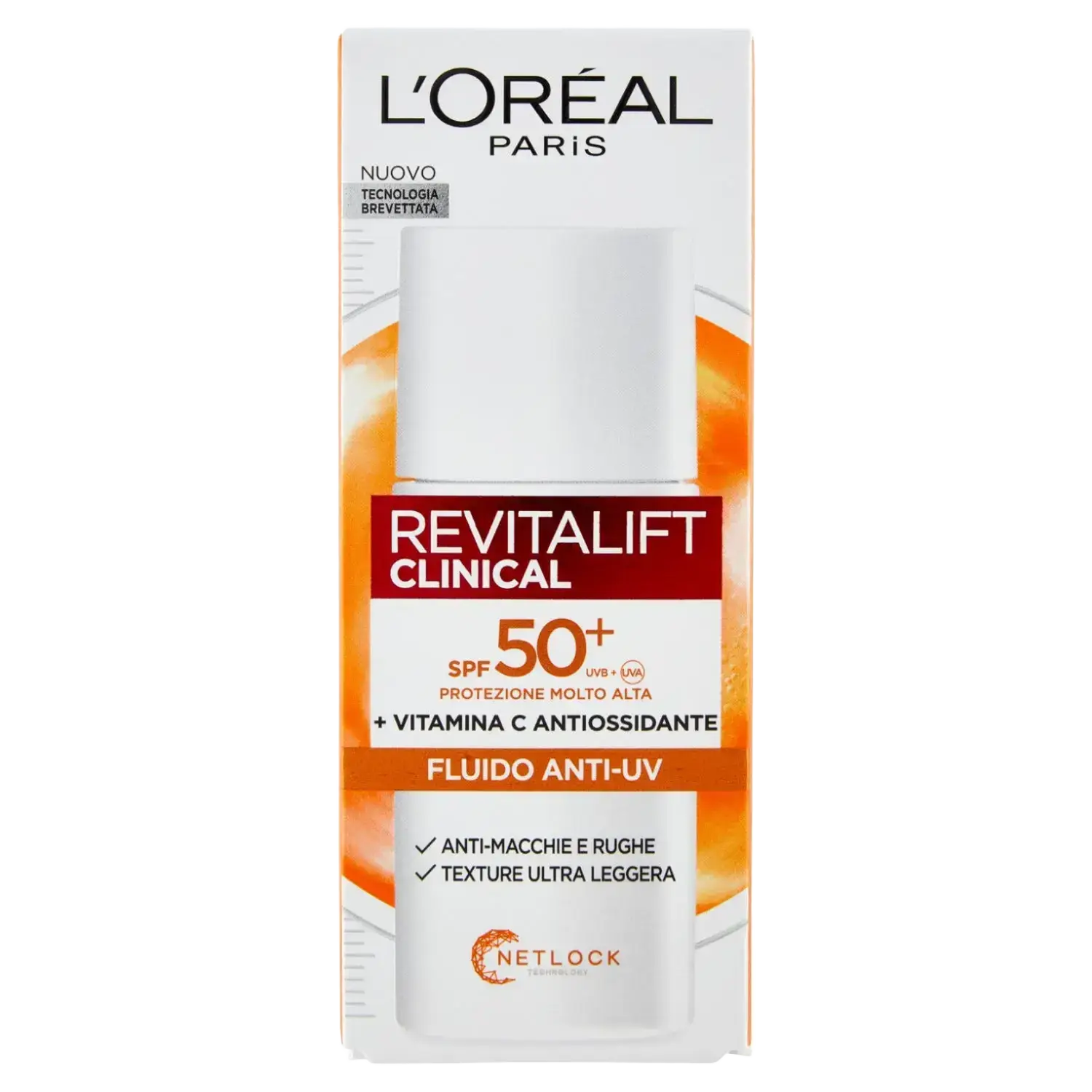 L'Oreal Revitalift Clinical Anti-UV Fluid SPF 50+ Italy