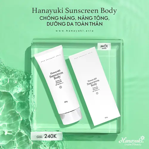 Hanayuki Body Tone-up Sunscreen