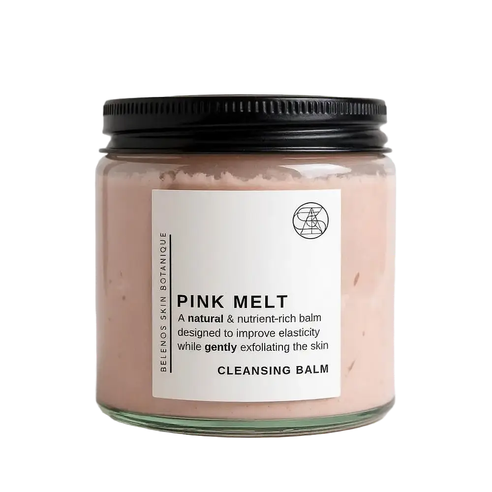 Belenos Skin Botanique Pink Melt Cleansing Balm