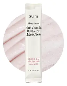 Su:m37 Micro-Active Pink Vitamin Bubbletox Mask