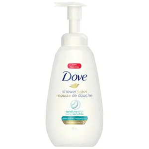 Dove Shower Foam Sensitive Skin Foaming Body Wash