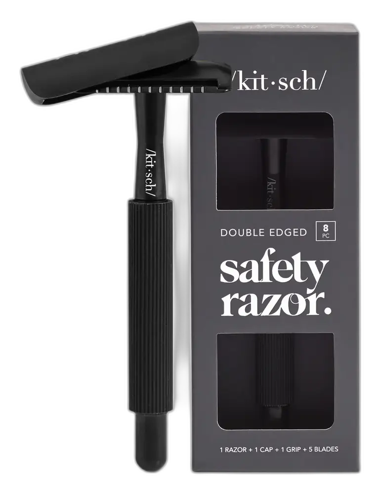 Kitsch Perfect Glide Safety Razor Black