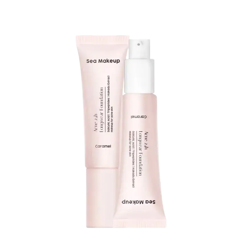 Sea Makeup Acne 24h Longwear Foundation Chocolate Dip