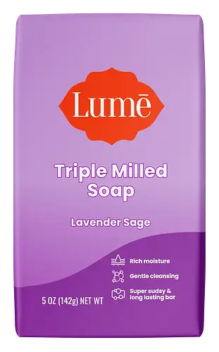 Lume Triple Milled Soap Bar Lavender Sage