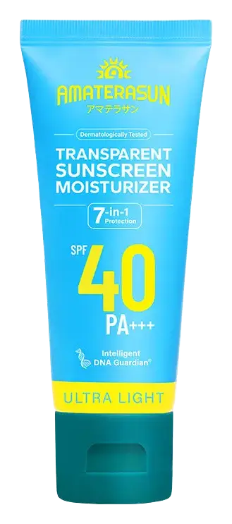 Amaterasun Transparent Sunscreen Moisturizer SPF 40 PA+++