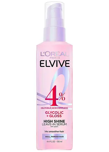 L'Oreal Elvive Glycolic + Gloss High Shine Leave-In Serum