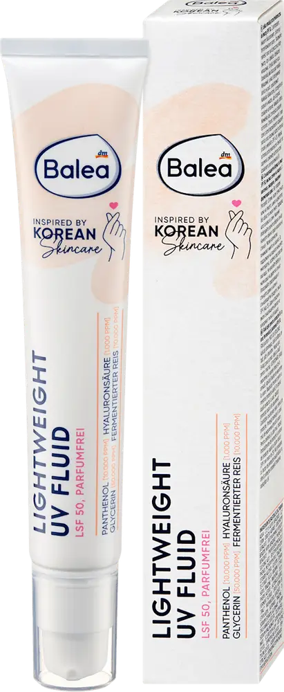 Balea Lightweight UV Fluid SPF 50