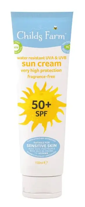 Childs Farm Sun Cream Fragrance-Free SPF 50+