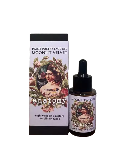 Anatomy Naturals Moonlit Velvet Plant Poetry Face Oil Scented