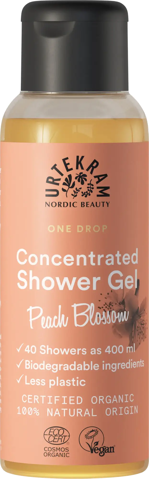Urtekram Concentrated Shower Gel Peach Blossom