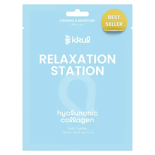 Kkul Relaxation Station Sheet Mask Hyaluronic Collagen