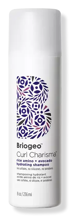 BrioGeo Curl Charisma Rice Amino + Avocado Hydrating Shampoo