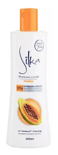 Silka Whitening Lotion Papaya SPF 6