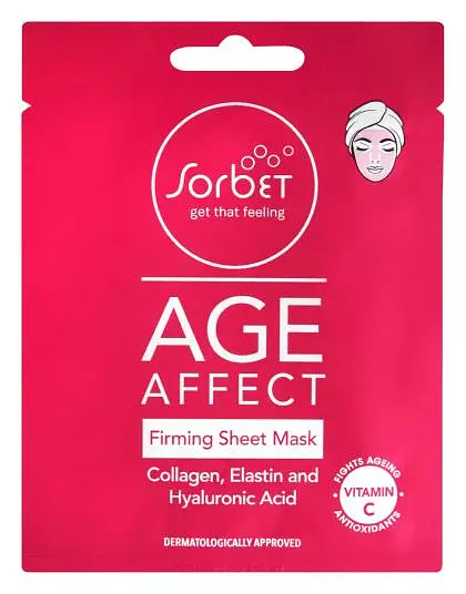 Sorbet Beauty Salon Age Affect Firming Sheet Mask