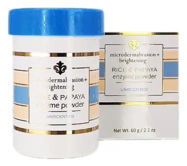 Fleur De Lis Naturals Rice And Papaya Enzyme Powder Unscented