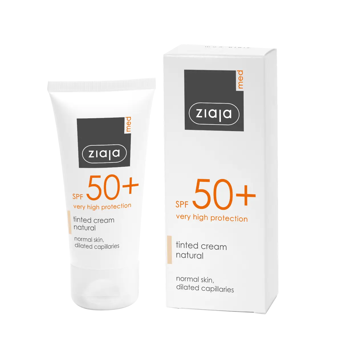 Ziaja Med SPF 50+ Tinted Cream Natural