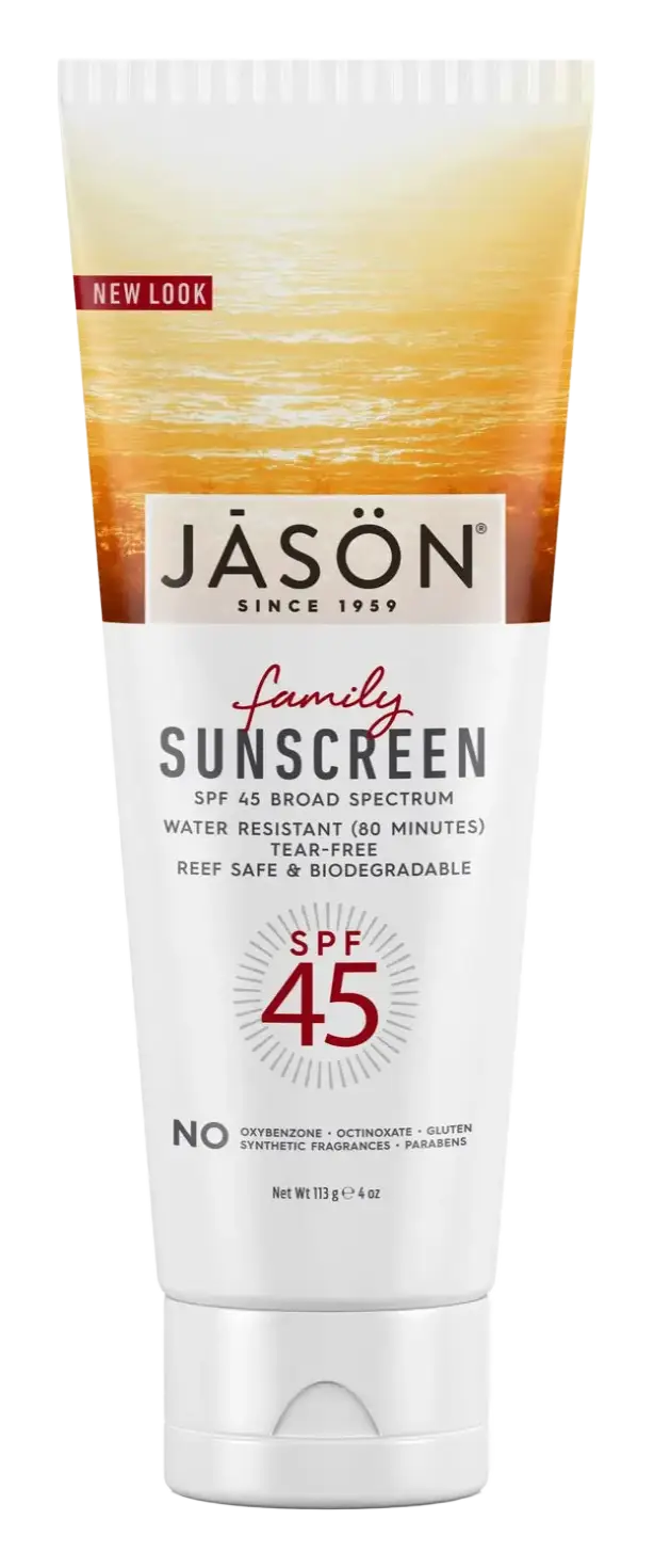 Jāsön Naturals Family Sunscreen SPF 45 Broad Spectrum
