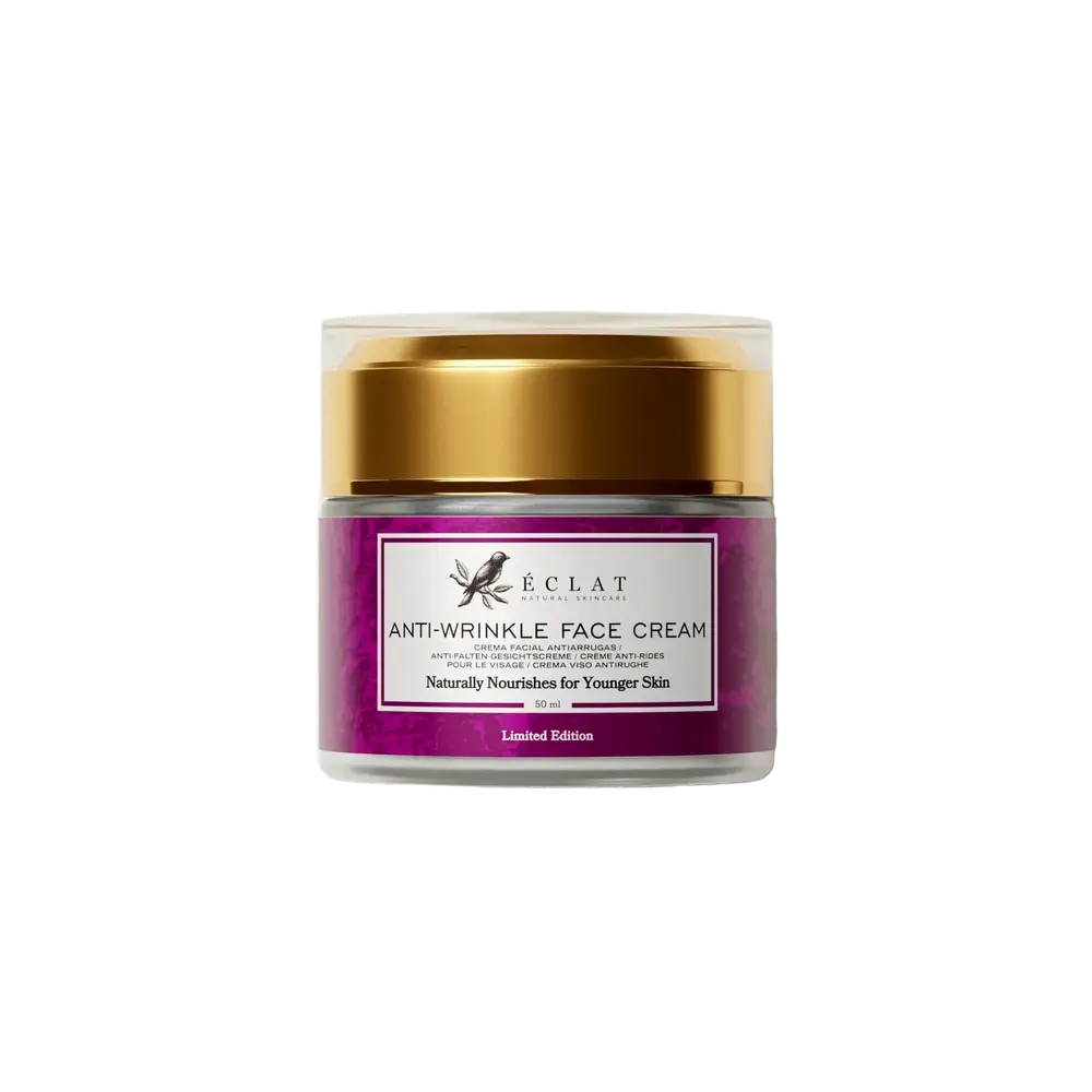 Eclat Natural Skincare Anti Wrinkle Face Cream