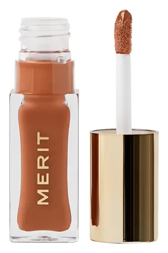 Merit Beauty Shade Slick Classics Tinted Lip Oil Taupe