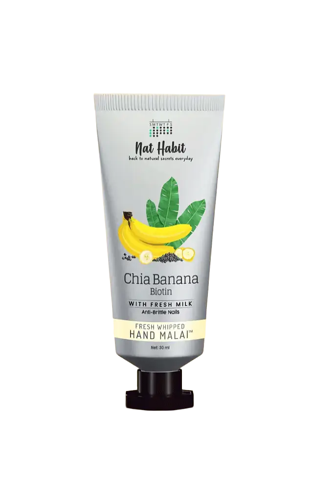 Nat Habit Fresh Whipped Hand Malai Chia Banana
