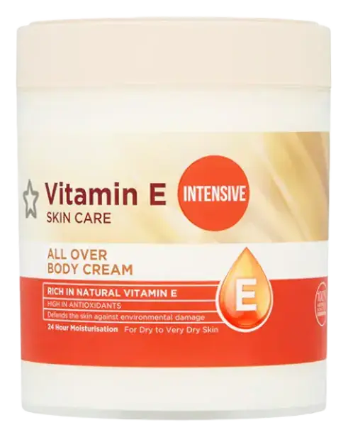 Superdrug Vitamin E Intensive All Over Body Cream
