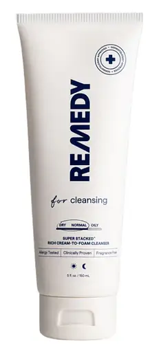 Remedy Super Stacked Rich Cream-To-Foam Cleanser