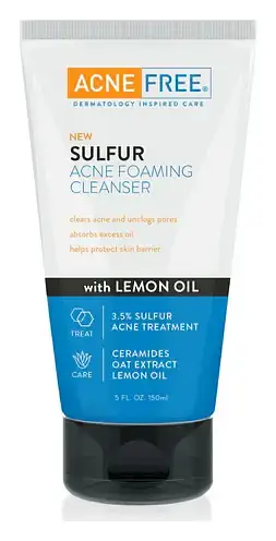 Acne Free Sulfur Acne Foaming Cleanser