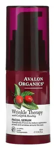 Avalon Organics Wrinkle Therapy with CoQ10 & Rosehip Facial Serum