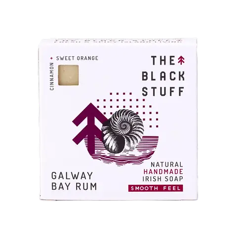 The Black Stuff Galway Bay Rum Natural Handmade Irish Soap