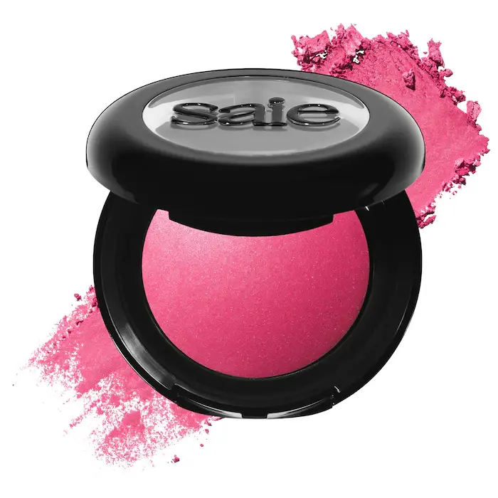 Saie Supersuede Baked Powder Blush Amore