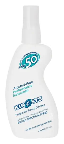 Kinesys SPF 50 Fragrance Free Sunscreen Spray