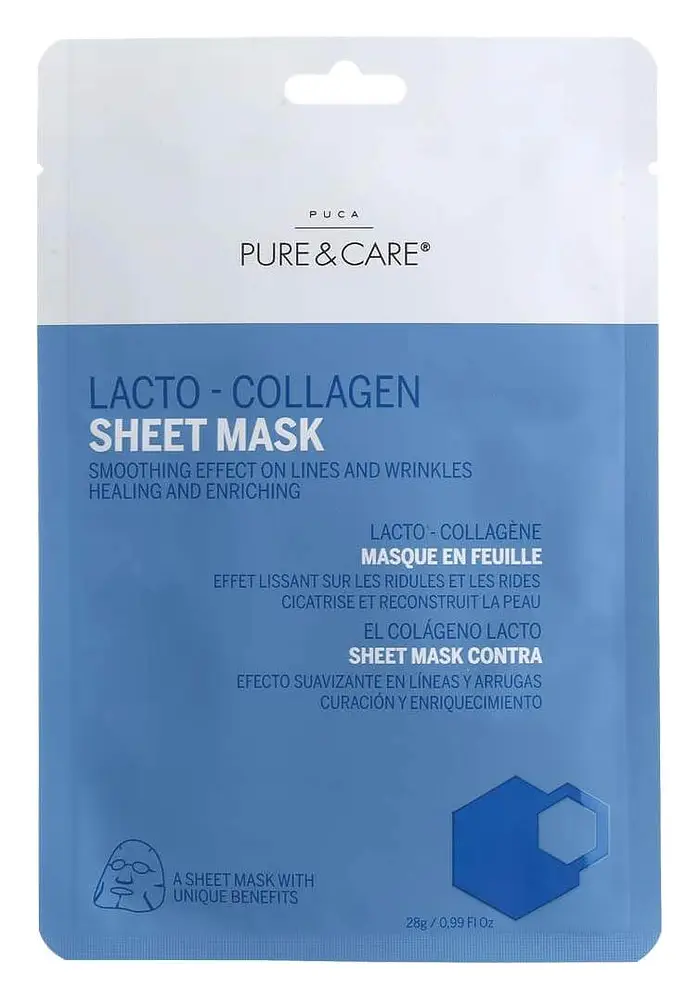Puca – Pure & Care Lacto Collagen Sheet Mask