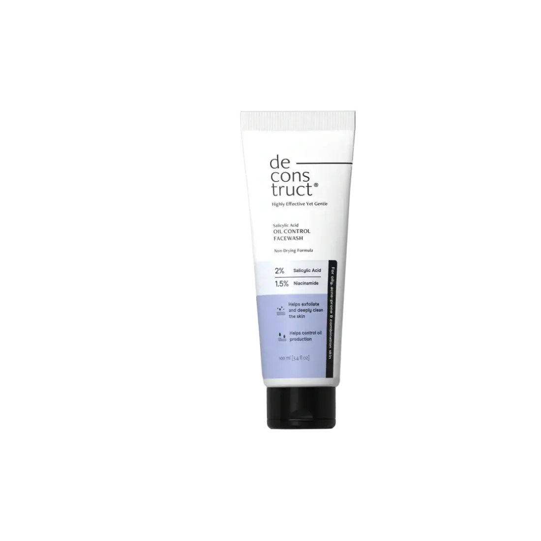 Deconstruct Salicylic Acid Oil Control Face Wash
