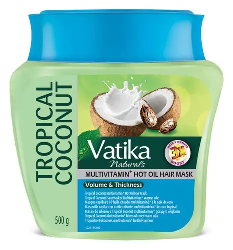 Dabur Vatika Naturals Multivitamin Hot Oil Hair Mask Tropical Coconut