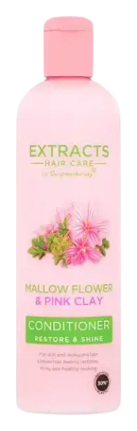 Superdrug Extracts Conditioner Mallow Flower & Pink Clay
