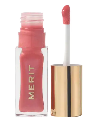Merit Beauty Shade Slick Sheen Tinted Lip Oil Pointelle