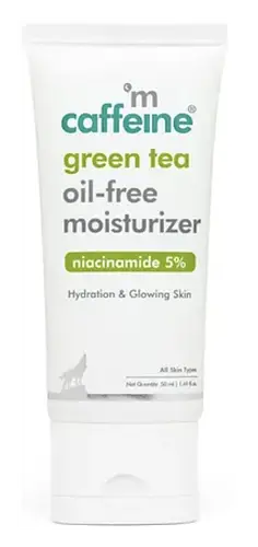 mCaffeine Green Tea Oil-Free Moisturizer With 5% Niacinamide