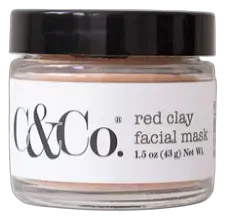 C&Co Handcrafted Skincare Red Clay Facial Mask