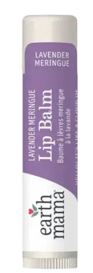 Earth Mama Organics Lip Balm Lavender Meringue